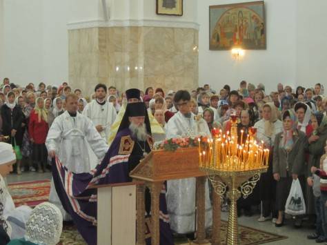 Служение Архипастыря: Преображение Господа Бога и Спаса нашего Иисуса Христа